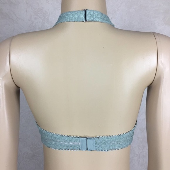 32DD Victoria’s Secret Dream Angels Green Unlined Demi High Neck Bra - Picture 3 of 3